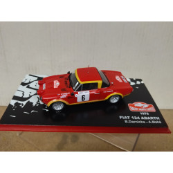 FIAT 124 ABARTH 1975 RALLY MONTE CARLO DARNICHE 1:43 ALTAYA IXO