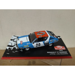 RENAULT 17 GORDINI 1975 RALLY MONTE CARLO J F PIOT 1:43 ALTAYA IXO