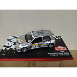 RENAULT CLIO MAXI 1995 RALLY MONTE CARLO RAGNOTTI 1:43 ALTAYA IXO