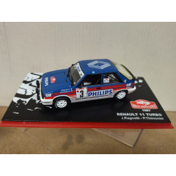 RENAULT 11 TURBO 1987 RALLY MONTE CARLO RAGNOTTI 1:43 ALTAYA IXO