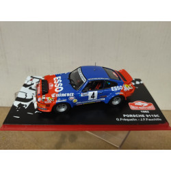 PORSCHE 911 SC 1982 RALLY MONTE CARLO FREQUELIN 1:43 ALTAYA IXO
