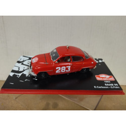 SAAB 96 1963 RALLY MONTE CARLO CARLSSON 1:43 ALTAYA IXO