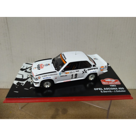 OPEL ASCONA 400 1983 RALLY MONTE CARLO SERVIA 1:43 ALTAYA IXO