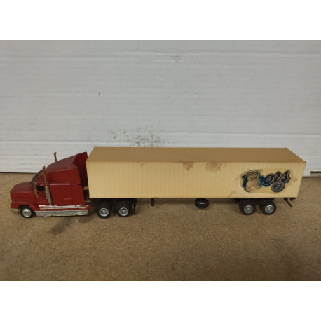 CAMION/TRUCK USA COORS 1:87 H0 SUCIO/DESGUACE