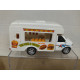 FOOD TRUCK HOT DOGS & BURGER  10 cm LONG KINGS TOY PULL BACK NO BOX