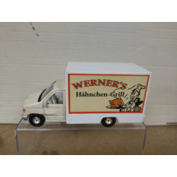 FORD E-350 XL FAST FOOD WERNER´S 1:36 DIECAST NO BOX