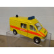 AMBULANCE NOTARZT YELLOW apx 1:36 TINS TOYS NO BOX