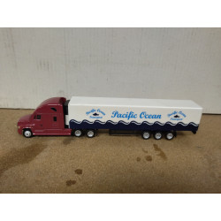 FREIGHTLINER CASCADIA 2013 PACIFIC OCEAN TRAILER 1:87 H0 NO BOX