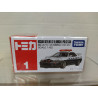 NISSAN SKYLINE GT-R BNR34 JAPAN POLICE 1:62/apx 1:64 TOMICA 01