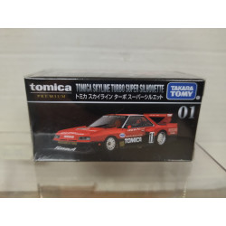 NISSAN SKYLINE TURBO SUPER SILHOUETTE /apx 1:64 TOMICA PREMIUM 01