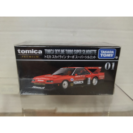 NISSAN SKYLINE TURBO SUPER SILHOUETTE /apx 1:64 TOMICA PREMIUM 01