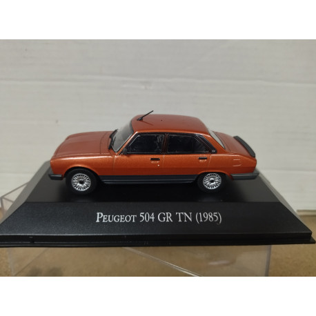 PEUGEOT 504 1985 GR TN ARGENTINA 1:43 SALVAT IXO HARD BOX