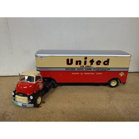 GMC COE 1955 UNITED AMERICAN TRUCK 1:43 ALTAYA IXO