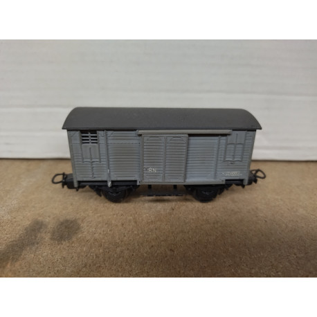 VAGON MERCANCIAS RN GRIS 1:87 H0 ELECTROTREN NO BOX