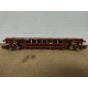VAGON PLATAFORMA MADERA 1:87 H0 NO BOX