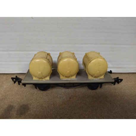 VAGON MERCANCIAS 3 SILOS 1:87 H0 NO BOX