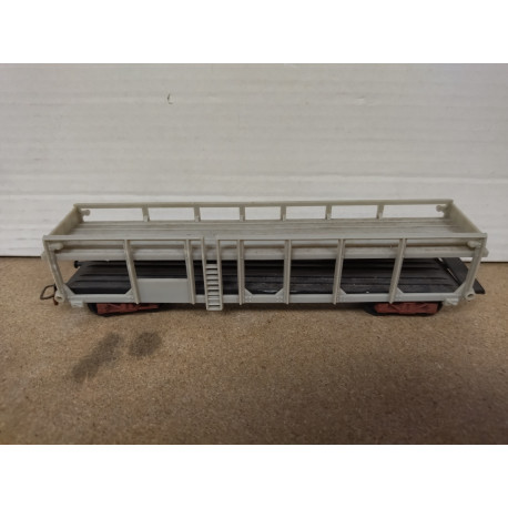 VAGON TRANSPORTE COCHES STVA GREY 1:87 H0 JOUEF NO BOX