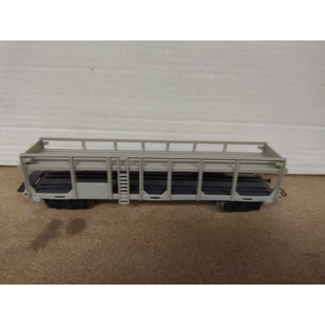 VAGON TRANSPORTE COCHES STVA GREY (2) 1:87 H0 JOUEF NO BOX