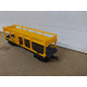 VAGON TRANSPORTE COCHES STVA YELLOW + COCHES 1:87 H0 MEHANO NO BOX