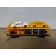 VAGON TRANSPORTE COCHES STVA YELLOW + COCHES 1:87 H0 MEHANO NO BOX