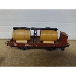VAGON MERCANCIAS P660 513 FS FERROVIE 1:87 H0 NO BOX