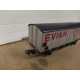 VAGON CERRADO EVIAN 1:87 H0 SCMF NO BOX