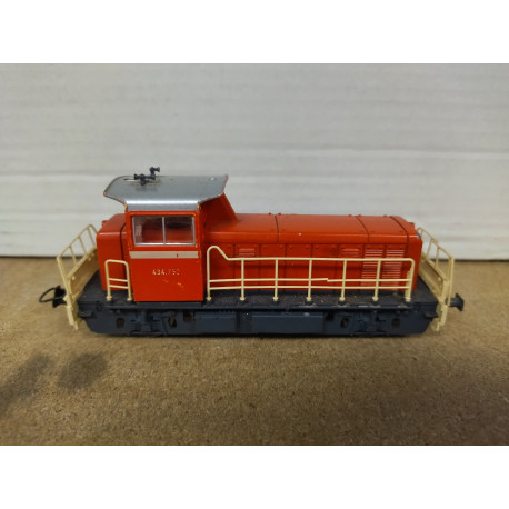 LOCOMOTORA MANIOBRAS DB 434.750 1:87 H0 ROCO NO FUNCIONA/NO BOX