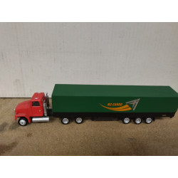 CHEVROLET BRIGADIER MZ-CARGO TRAILERS EL COMERCIO 1:87 H0 IXO LUPA NO BOX