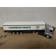 MERCEDES-BENZ ACTROS FRUITS TRAILERS EL COMERCIO 1:87 H0 IXO LUPA NO BOX