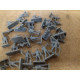 SOLDADOS PLASTICO PERSONAL LUFTWAFFE 30 PIEZAS WW 2 1:72 HELLER 79655 NO BOX