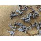 SOLDADOS ARTILLERIA BRITANICOS 18 PIEZAS 1:72 REVELL 02577 NO BOX