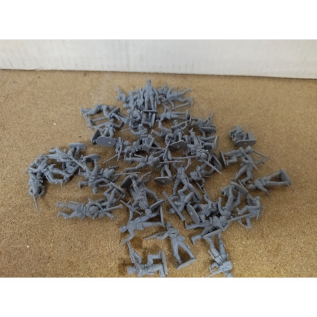 SOLDADOS GERMAN INFANTRY 40 PIEZAS WW 2 1:72 ITALERI 6033 NO BOX