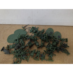 SOLDADOS US SOLDIERS RED BIG ONE 36 PIEZAS WW 2 1:72 ESCI P-202 NO BOX