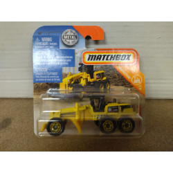 GROUND GRINDER/NIVELADORA YELLOW/BLACK CONSTRUCTION 12/20 1:64 MATCHBOX