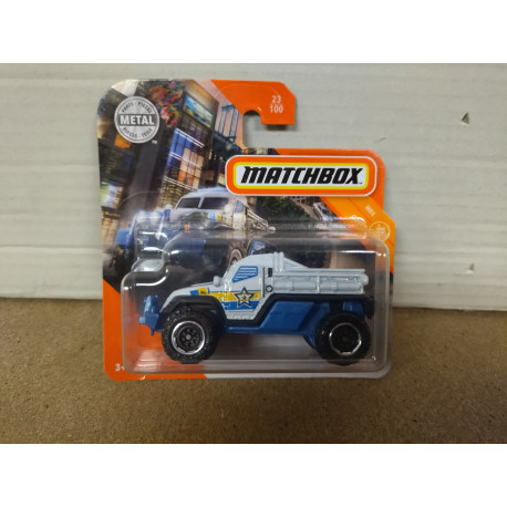 ROAD RAIDER POLICE GREY RESCUE 23/100 1:64 MATCHBOX