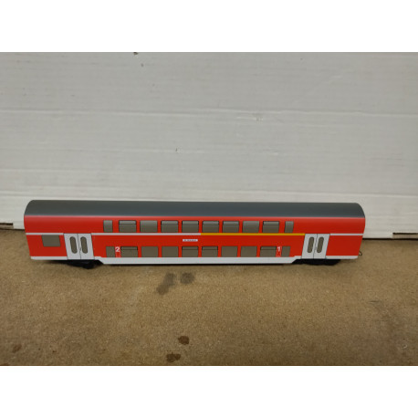VAGON PASAJEROS DOBLE PISO DB RED 1:87 H0 NO BOX