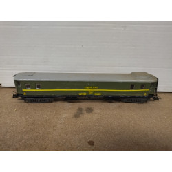 VAGON COCHE CINE VERDE 1:87 H0 NO BOX SUCIO/DESGUACE