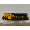 LOCOMOTORA SANTA FE 2654 NO TEST/NO FUNCIONA/DESGUACE 1:87 H0 MEHANO NO BOX