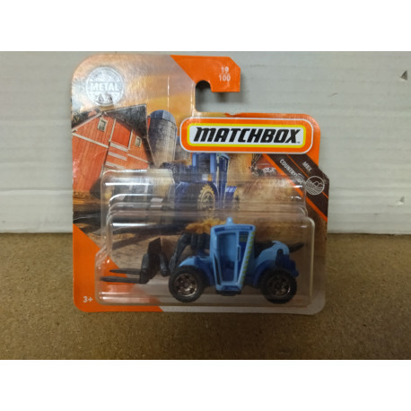 Load Balance Matchboxes LOAD LIFTER BLUE CONSTRUCTION 19/100 1:64 MATCHBOX - BCN STOCK CARS