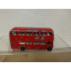 ROUTEMASTER AUTOBUS RED LESNEY 5 1:150/apx 1:64 MATCHBOX NO BOX