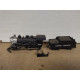 LOCOMOTORA 945 UNION PACIFIC + TENDER 1:87 H0 NO BOX/SUCIO/DESGUACE