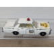 FORD GALAXIE POLICE LESNEY 55/59 1:73/apx 1:64 MATCHBOX NO BOX