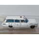 S & S CADILLAC AMBULANCE LESNEY 54 1:87/apx 1:64 MATCHBOX NO BOX