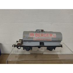 VAGON J B BERGER DESGUACE/REPINTADO 1:87 H0 BOX/SUCIO