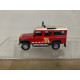 LAND ROVER BOMBEROS 112 DESGUACE 1:72 HONGWELL NO BOX/REPINTADO