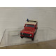 LAND ROVER BOMBEROS 112 DESGUACE 1:72 HONGWELL NO BOX/REPINTADO