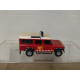 LAND ROVER BOMBEROS 112 DESGUACE 1:72 HONGWELL NO BOX/REPINTADO