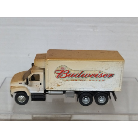 GMC BUDWEISER REPINTADO 1:87 H0 BOLEY NO BOX/SUCIO