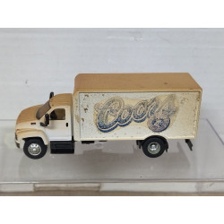 GMC TOPKICK 2003 COORS REPINTADO 1:87 H0 BOLEY NO BOX/SUCIO