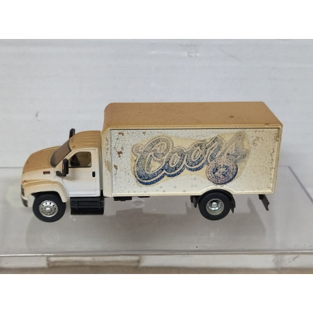 GMC TOPKICK 2003 COORS REPINTADO 1:87 H0 BOLEY NO BOX/SUCIO